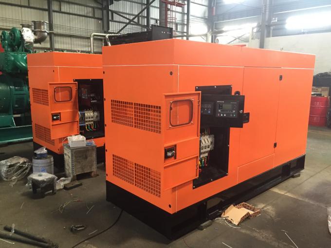 Quiet Automatic Backup Generator 100KVA Engga Alternator Prime Power