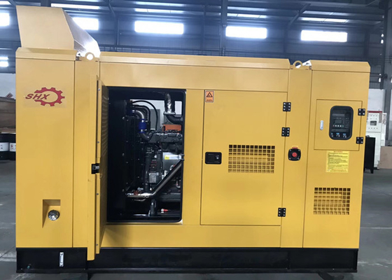 China 150KVA Standby Heavy Duty Quiet Diesel Generator Set AC 3 Phase Backup Power supplier