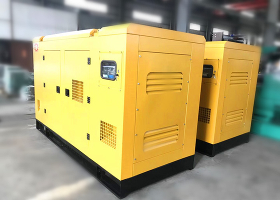 China 15-100KVA Silent Diesel Generator Soundproof 3 Phase 50Hz / 60Hz Standby Generator supplier