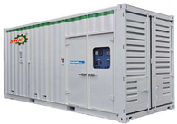 Construction Container Diesel Power Generator Set 230V/400V Rated Voltage AC Three Phase