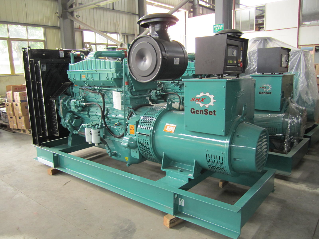 313KVA  / 250KW Open Diesel Generator Cummins Water Cooled Diesel Generator 50Hz