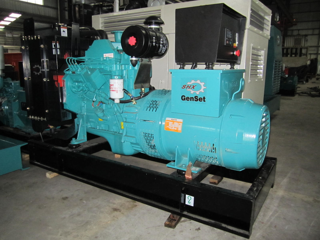 Prime Rating 150 Kw Continuous Duty Diesel Generator 24V Batteries