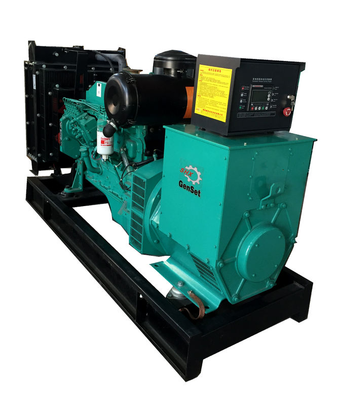 Cummins Diesel Generator 80KW / 100KVA Low Fuel Consumption Continuous Generator