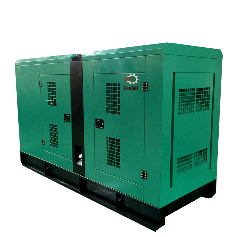 Silent Diesel Generator 100KW / 125KVA Cummins Engine Powered Generator