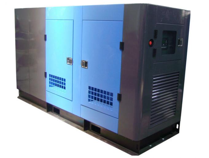 Hotel Soundproof High Voltage Generators 200kw Cummins 250kva Genset