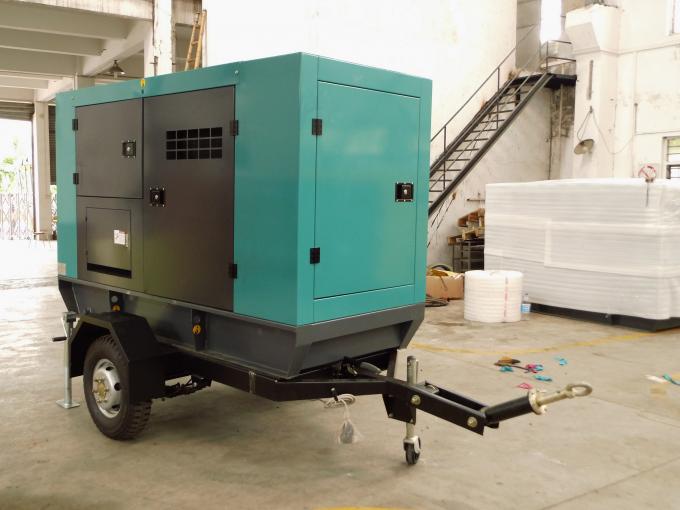 SHX Trailer Mounted Diesel Generator 300kva Continuous Silent Backup