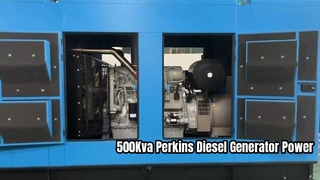 500Kva Perkins Diesel Generator Power Solution