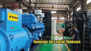 Generator Set Exterior Showcase