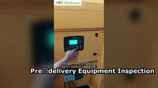 Factory commissioning & testing of generator set
