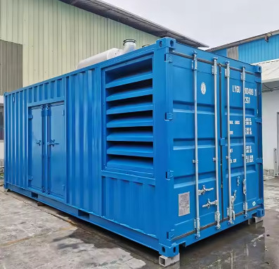Buy 1350KVA Super Silent Diesel Generator Set With Power Engine SHX Diesel Generat Container Generator Electric Plant Alternator Generator For Industrial online manufacture