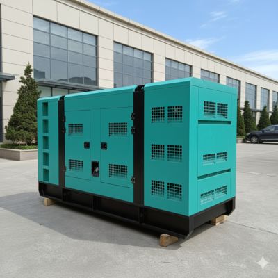 Buy EPA Approved 500kva 400kw Fuel Generator Set Silent Proof Type Prime Standby Power Station 480V ATS online manufacture