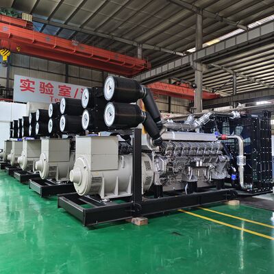 Buy Industrial Prime Power 1600kw Generator Set 2000kva Mitsubishi Diesel Electric Plant online manufacture