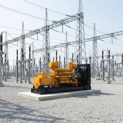 Buy Natural Gas Generator Custom 500kw 625kw LPG LNG Natural Gas Genset Biogas Electric Power for Power Plant online manufacture