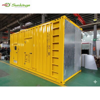 Buy Customized for SCF1250 20GP Containerized Silent Type Diesel Generator 1800Rpm 50/60Hz 230/400V with ATS online manufacture