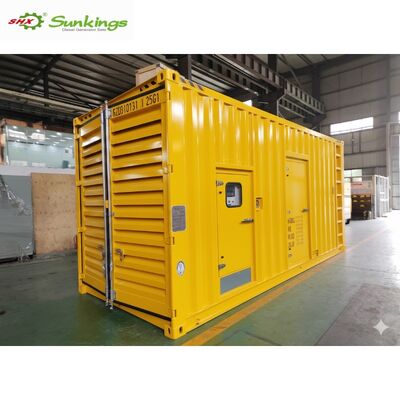 Buy Customized for SCF1500 40HQ Containerized Diesel Generator MTU Silent Type 50/60Hz 480V ATS Option 1800 RPM 80% Efficiency 1.5 online manufacture