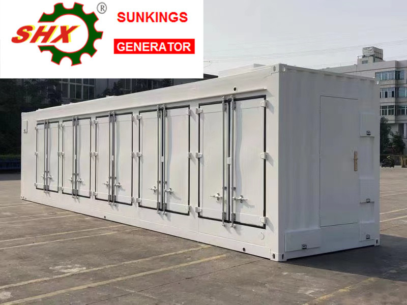 Baudouin 60hz 1500kw Container Generator 24V Electric Start data center used