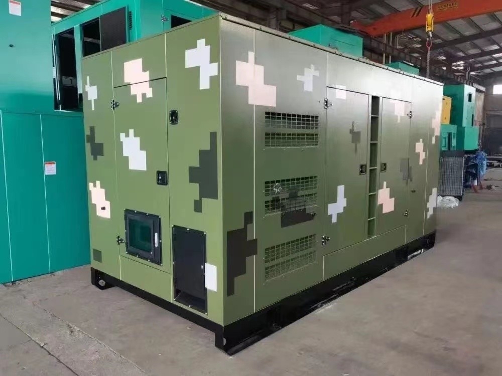 350kva Super Silent Type Cummins Diesel Generator Set For School Hospital
