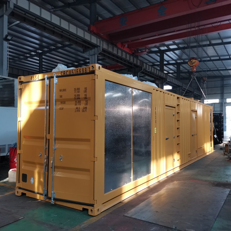 2250kva Container Diesel Generator With Cummins Engine 1800kw Soundproof Generator