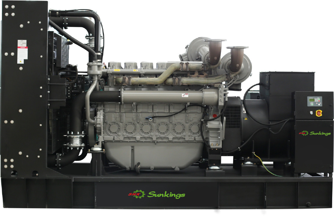 IP23 Protection Grade Perkins Diesel Generator Set With Performance ...