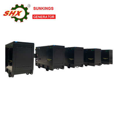 120KW Standby Diesel Generator Perkins Soundproof Single Phase 50Hz