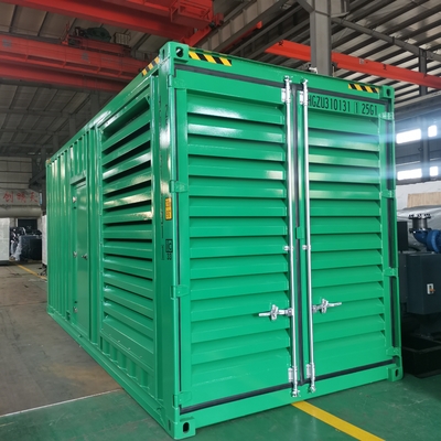 2200kVA 1760KW Container Type Genset Dynamo Electric Maximum Efficiency Diesel Generators For Industrial