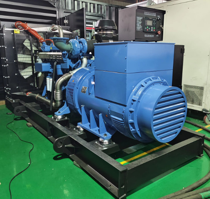 550KVA Natural Gas Generator Set With Yuchai Cummins Weichai Power Engine 450KW SHX Electric Generator Manufacturer Power Supply Biogas Lpg Generator Power Station For Building