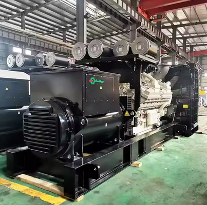 2500KVA SHX Natural Gas Generator Set With Power Engine Pipeline Gas Biogas Lpg Generator High Performance Electric Plant Power Supply Generator