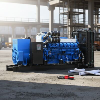 Natural Gas Open Frame  Generator 400kw 500kva lpg Generator for Power Plant for Industrial Building for  Factory Price