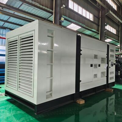 1250kva 1000kw Silent Type Diesel Generator for Engine Three Phase Auto Start ATS Option LCD Digital Display 50/60Hz