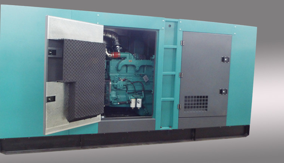 500kva Emergency Silent Power Plant 380V High Voltage Cummins 50hz Generator