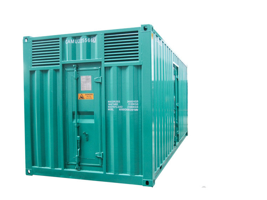 Soundproof Standby Diesel Generator 2MW Single Bearing Cummins Power Station
