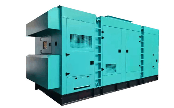 Water Cooled Outdoor Emergency Diesel Generator 3 Phase 500kva Volvo Penta Genset