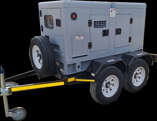 720A 400kw Mobile Trailer Diesel Generators Cummins DG Set In Power Plant