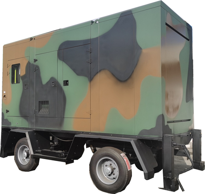 Trailer Mounted 60HZ 500kva Diesel Generators EPA Volvo Penta Genset